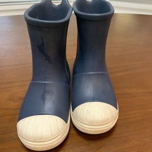EUC - CROC toddler rain boots